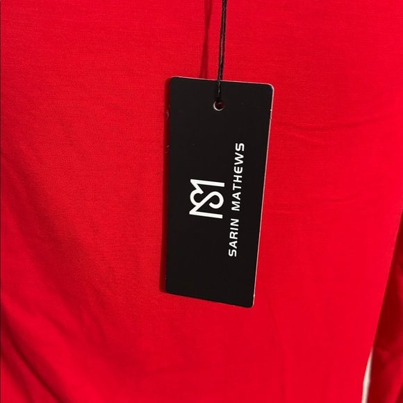 Sarin Mathews Chic Scarlet Blouse for Women - Picture 4 of 5